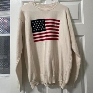 Brandy Melville USA Flag Sweater